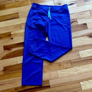 Figs Royal Blue Livingston scrub pants